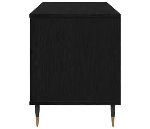 Reklāmas Skapītis Melns Ozols 100X38X48 Cm Inženierijas Koks Vidaxl