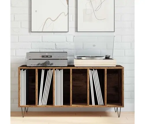 Plaadikapp Riiuliga Käsitöötamm 100 X 38 X 48 Cm Tehispuit