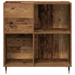 Plašu Skapis Vecs Koks 85 X 38 X 89 Cm Inženierijas Koks Vidaxl