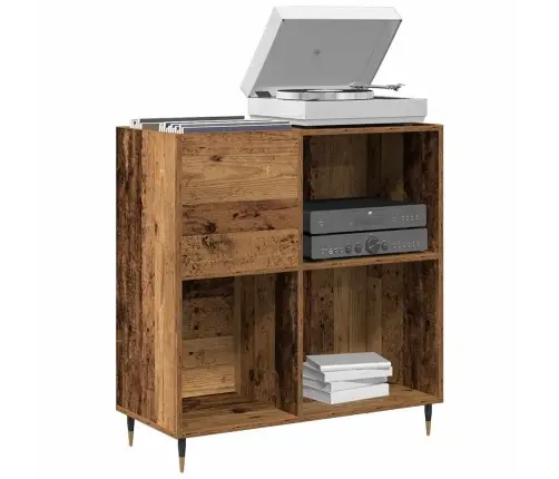 Plaadikapp Riiuliga Käsitöötamm 85 X 38 X 89 Cm Tehispuit