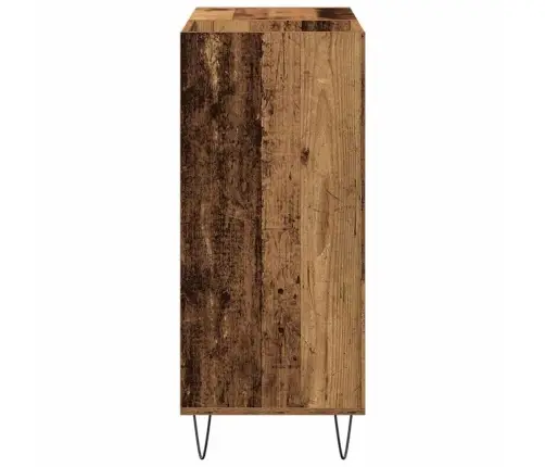 Plaadikapp Riiuliga Vana Puit 85 X 38 X 89 Cm Tehispuit