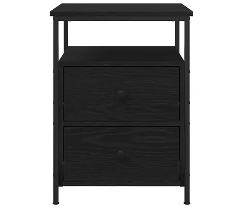 Šalia Lovos Spintelė Juodas Ąžuolas 34 X 35,5 X 50 Cm