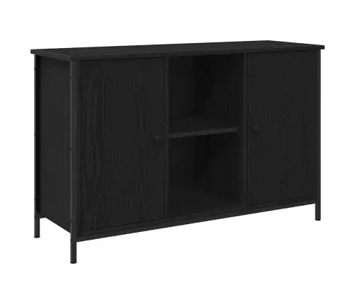 Televizora Skapīša Melns Ozols 101 X 35 X 65 Cm Vidaxl