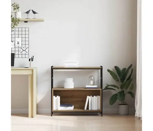 Grāmatu Plaukts Amatnieku Ozola 80 X 30 X 78.5 Cm Vidaxl