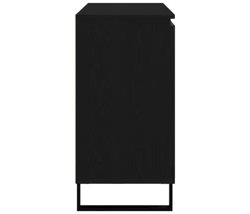 Bufete Melna Ozola 104X35X70 Cm Inženierkoks Vidaxl