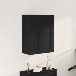 Sienā Uzstādāms Skapis Melns Ozols 69.5 X 34 X 90 Cm Vidaxl