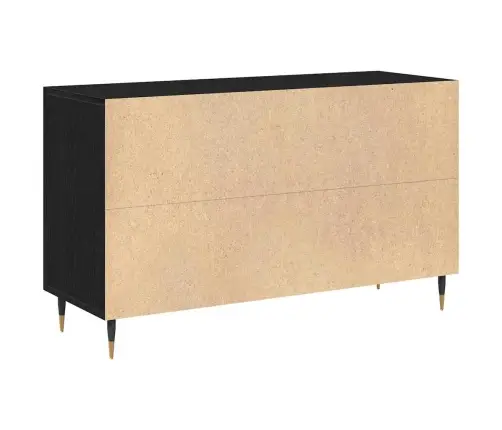 Skapītis Melnā Ozola 100X36X60 Cm Inženierijas Koks Vidaxl