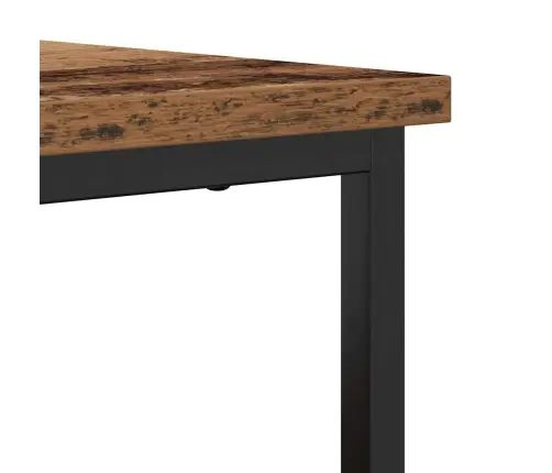 Bufete Vecs Koks 100X35X80 Cm Konstrukcija No Koksnes Un Tērauda Vidaxl