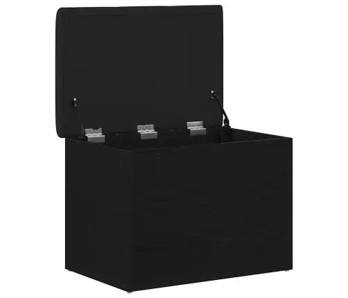 Glabāšanas Sola Melna Ozola 60X40X45 Cm Inženierijas Koks Vidaxl