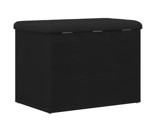 Glabāšanas Sola Melna Ozola 60X40X45 Cm Inženierijas Koks Vidaxl