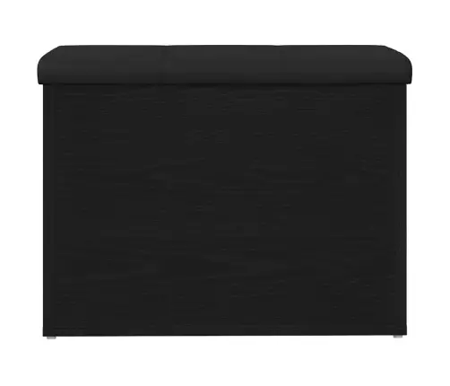 Glabāšanas Sola Melna Ozola 60X40X45 Cm Inženierijas Koks Vidaxl