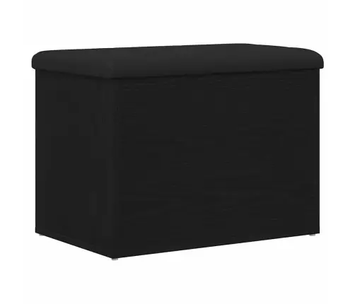 Glabāšanas Sola Melna Ozola 60X40X45 Cm Inženierijas Koks Vidaxl