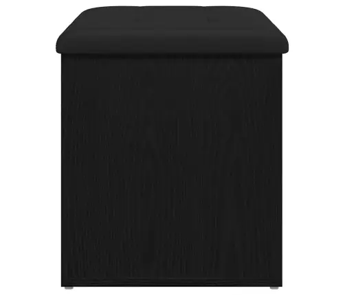 Glabāšanas Sola Melna Ozola 60X40X45 Cm Inženierijas Koks Vidaxl