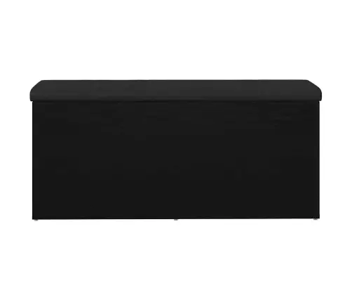 Glabāšanas Soliņš Melna Ozola Krāsa 100X40X45 Cm Inženierijas Koks Vidaxl