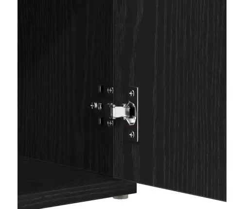 Panipaigaga Pink Riiuliga Must Tamm 102 X 32 X 50 Cm Tehispuit