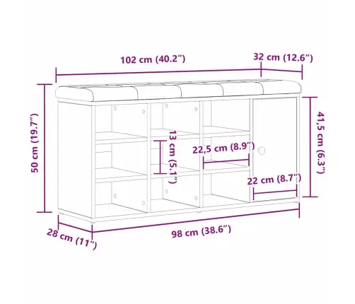 Panipaigaga Pink Riiuliga Must Tamm 102 X 32 X 50 Cm Tehispuit