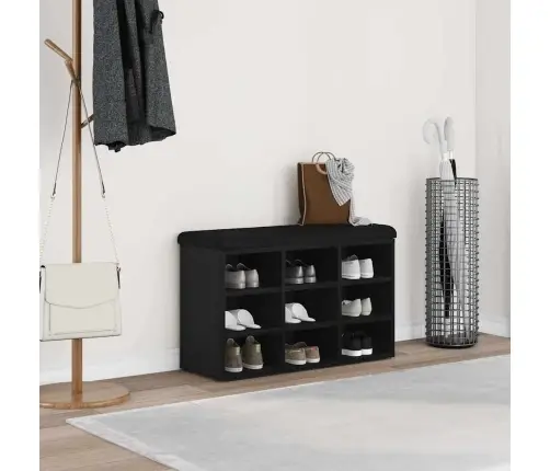 Uzglabāšanas Sola Melns Ozols 80X30X48 Cm Pārstrādāts Koks Vidaxl