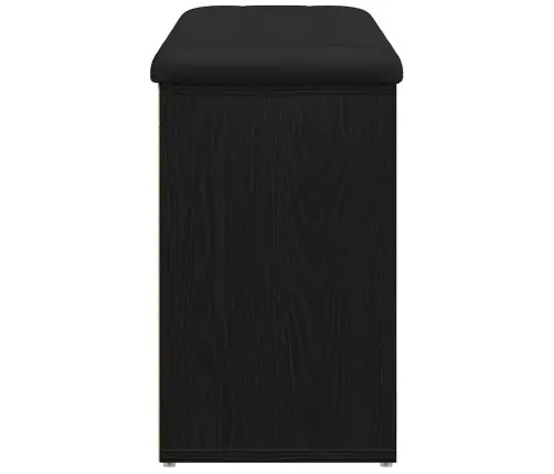 Uzglabāšanas Sola Melns Ozols 80X30X48 Cm Pārstrādāts Koks Vidaxl