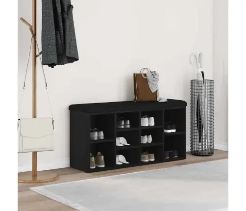 Kingade Pink Riiuliga Must Tamm 102 X 32 X 50 Cm Tehispuit