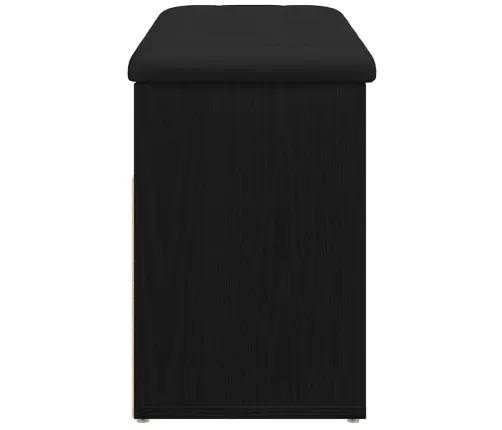 Uzglabāšanas Sola Melna Ozola 80X30X45 Cm Inženierēs Koks Vidaxl