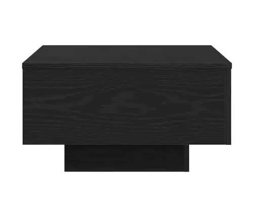 Kafijas Galdiņš Melnā Ozola Krāsā 55X55X31 Cm, Inženierijas Koks Vidaxl