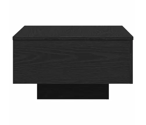 Kafijas Galdiņš Melnā Ozola Krāsā 55X55X31 Cm, Inženierijas Koks Vidaxl