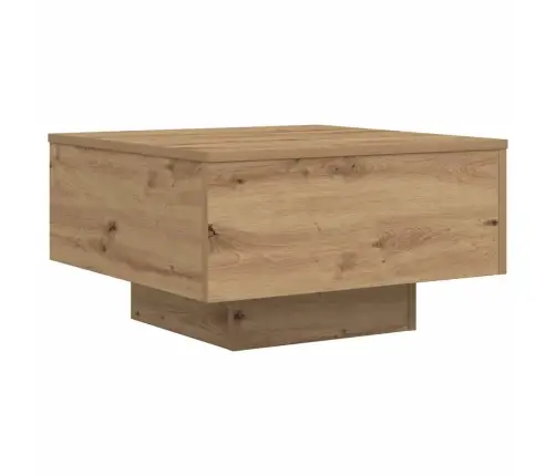 Kafijas Galds Ar Led Gaismām, Mākslas Ozols 55X55X31 Cm Vidaxl Kafijas Galds Ar Led Gaismām, Mākslas Ozols 55X55X31 Cm Vidaxl