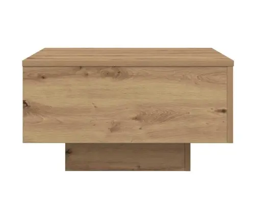 Kafijas Galds Ar Led Gaismām, Mākslas Ozols 55X55X31 Cm Vidaxl Kafijas Galds Ar Led Gaismām, Mākslas Ozols 55X55X31 Cm Vidaxl