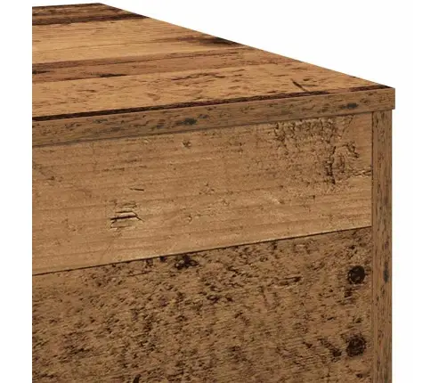 Kafijas Galdiņš No Veca Koka 80X80X31 Cm, Inženieru Koks Vidaxl