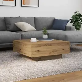Kohvilaud Käsitöötamm 80 X 80 X 31 Cm Tehispuit
