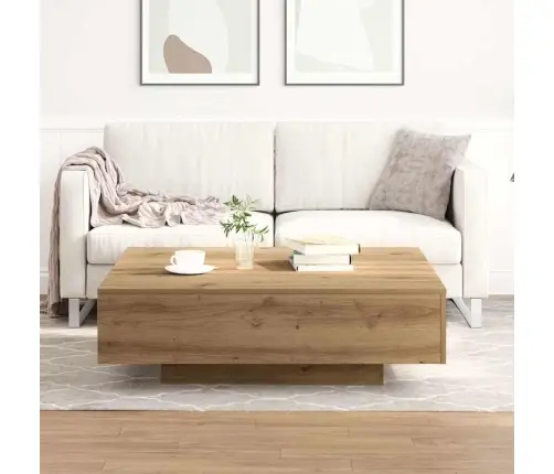 Kafijas Galdiņš Amatnieku Ozola 100 X 100 X 31 Cm Vidaxl