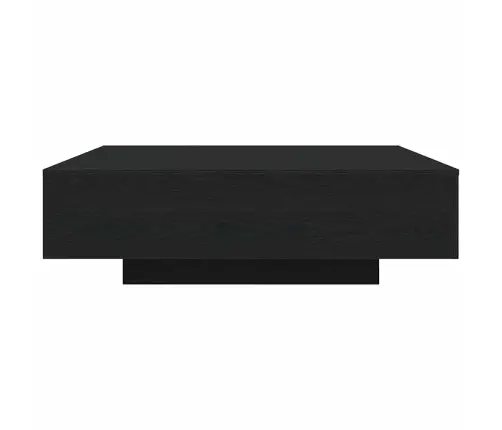 Kohvilaud Must Tamm 100 X 100 X 31 Cm Tehispuit Kohvilaud Must Tamm 100 X 100 X 31 Cm Tehispuit