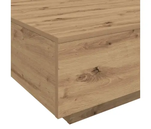 Kafijas Galdiņš Ar Led Gaismām Artisan Ozols 85X55X31 Cm Vidaxl Kafijas Galdiņš Ar Led Gaismām Artisan Ozols 85X55X31 Cm Vidaxl