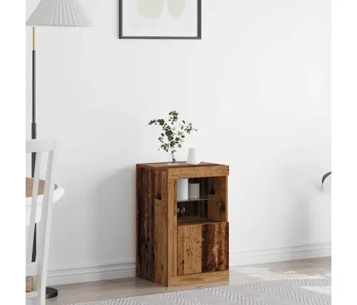 Led Bufetas Senas Medis 41 X 37 X 67 Cm Apdirbta Mediena