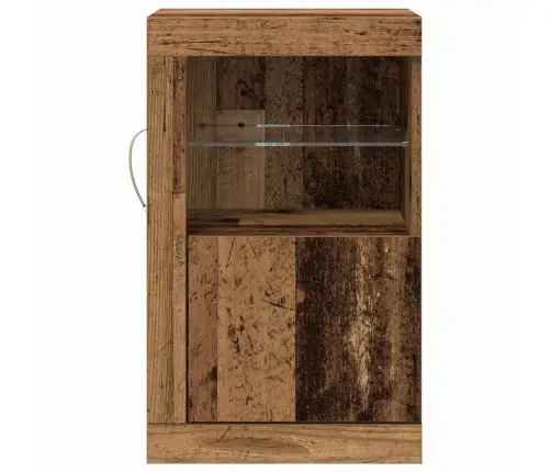 Led Bufetas Senas Medis 41 X 37 X 67 Cm Apdirbta Mediena