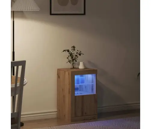 Led Bufetas Amatininkų Ąžuolas 41 X 37 X 67 Cm Apdirbta Mediena