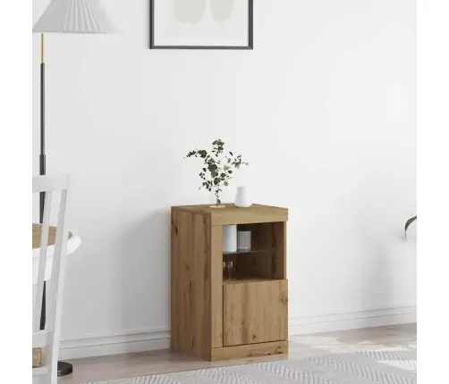 Led Bufetas Amatininkų Ąžuolas 41 X 37 X 67 Cm Apdirbta Mediena