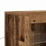 Kõide Led -Ribatuledega Vana Puit 41 X 37 X 67 Cm Tehispuit