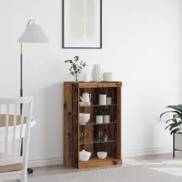 Puse Vecs Koks 60.5 X 37 X 100 Cm Inženierijas Koks Vidaxl