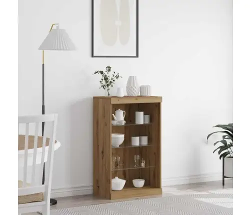 Sienas Skapis Ar Led Apgaismojumu Artisāna Ozols 60,5X37X100 Cm Vidaxl Sienas Skapis Ar Led Apgaismojumu Artisāna Ozols 60,5X37X100 Cm Vidaxl