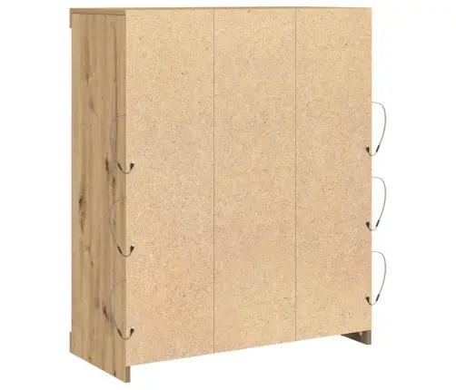 Malas Ar Led Gaismām, Koka Ozola, 41X37X100 Cm Vidaxl Malas Ar Led Gaismām, Koka Ozola, 41X37X100 Cm Vidaxl