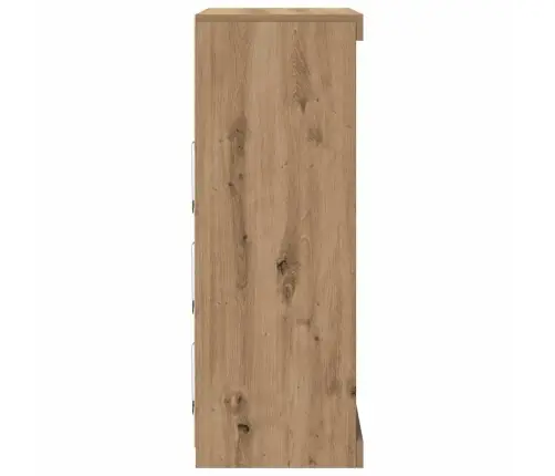 Malas Ar Led Gaismām, Koka Ozola, 41X37X100 Cm Vidaxl Malas Ar Led Gaismām, Koka Ozola, 41X37X100 Cm Vidaxl