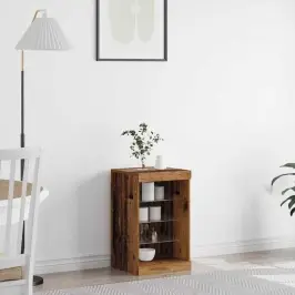 Puse Vecs Koks 41 X 37 X 67 Cm Inženierijas Koks Vidaxl