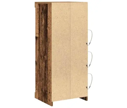 Bufete Ar Led Apgaismojumu Vecs Koks 41X37X100 Cm Vidaxl