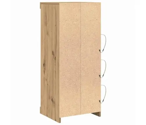 Bufete Ar Led Gaismām, Amatniecības Ozols 41X37X100 Cm Vidaxl