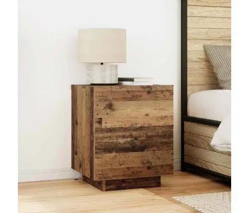 Šalia Lovos Spintelė Su Stalčių Senovinis Medis 45 X 40 X 55 Cm
