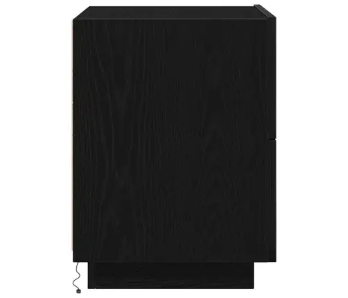 Öölambi Kapp Sahtliga 2 Pcs Must Tamm 45 X 40 X 55 Cm Tehispuit