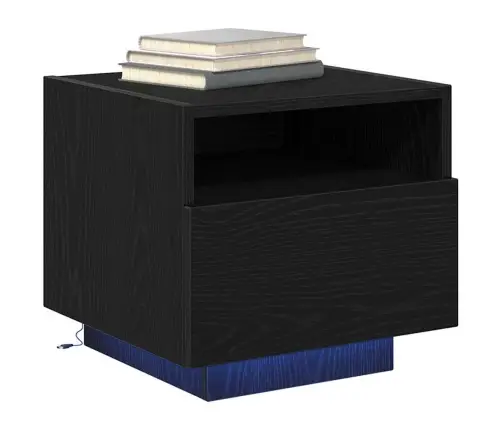 Öölambi Kapp Sahtliga Must Tamm 40 X 39 X 37 Cm Tehispuit