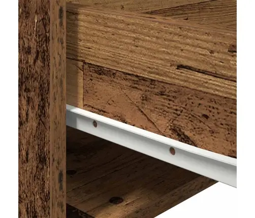 Naktsgaldiņš Ar Led Pie Sienas Montējamu Veco Koku 50X36X30 Cm Vidaxl