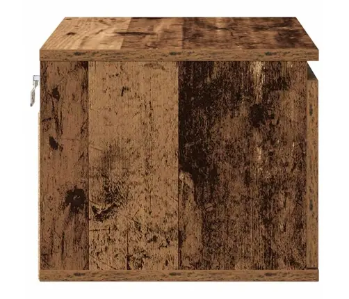 Naktsgaldiņš Ar Led Pie Sienas Montējamu Veco Koku 50X36X30 Cm Vidaxl